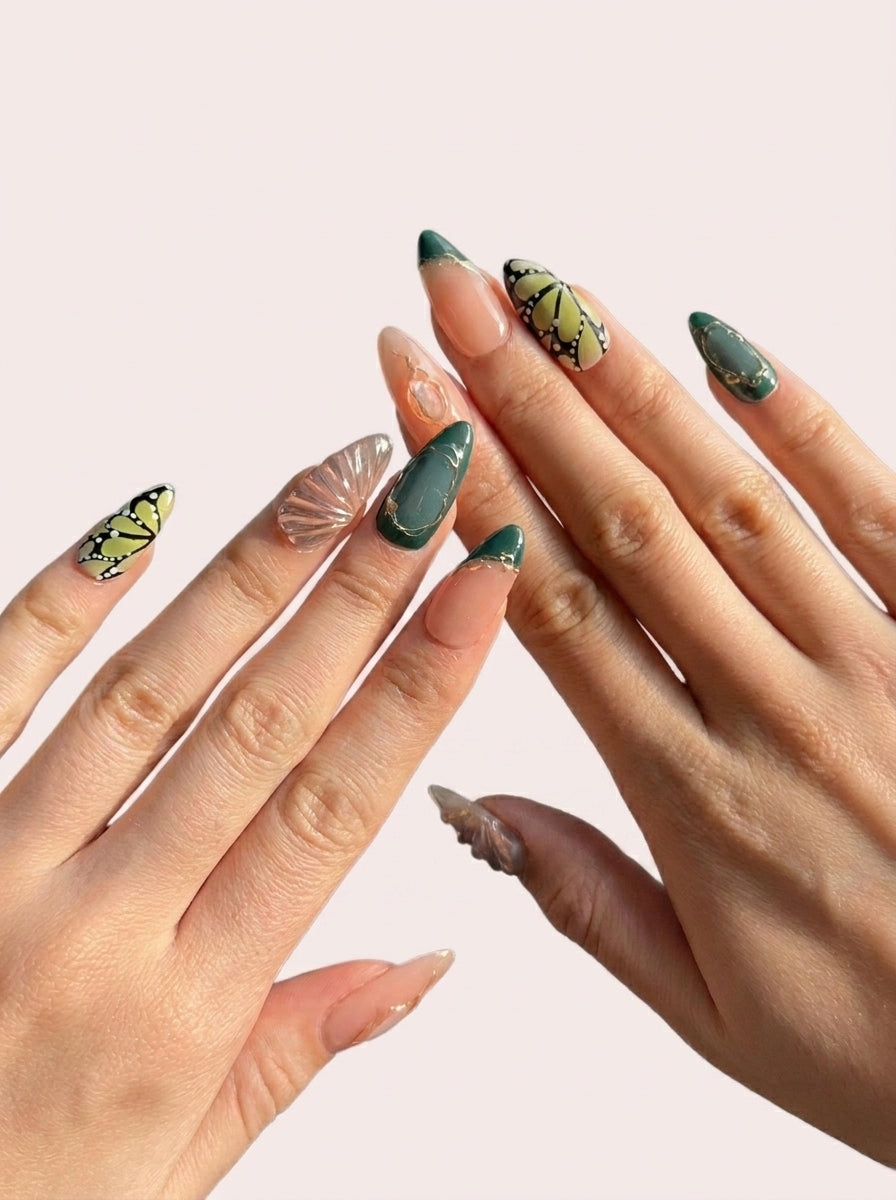 Don't wet your nails for 2–3 hours